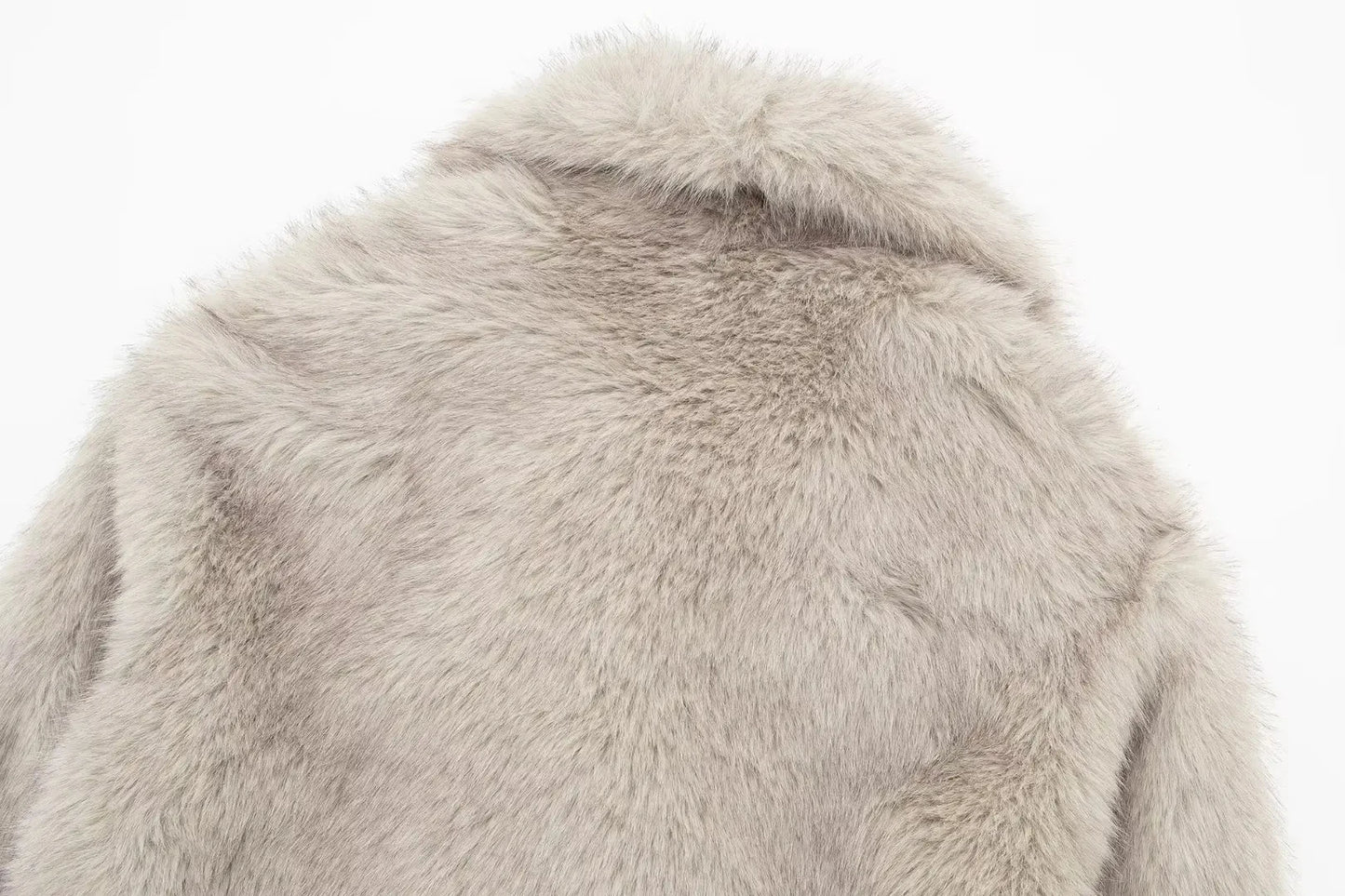 Women’s Cropped Faux Fur Jacket