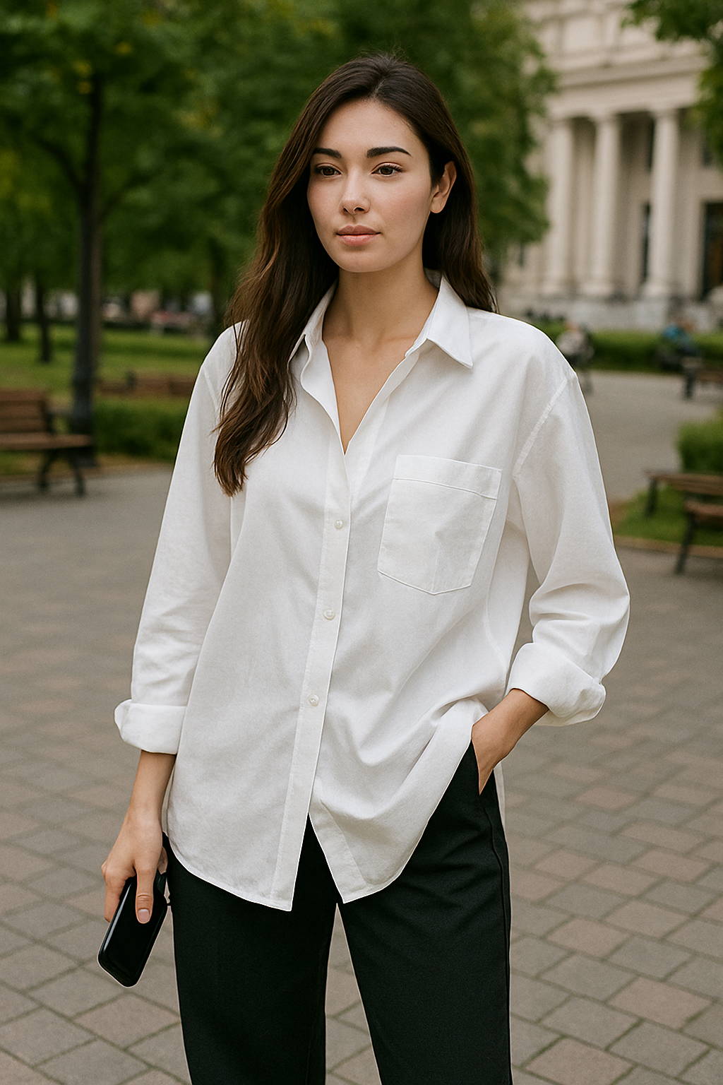 Classic White Shirt