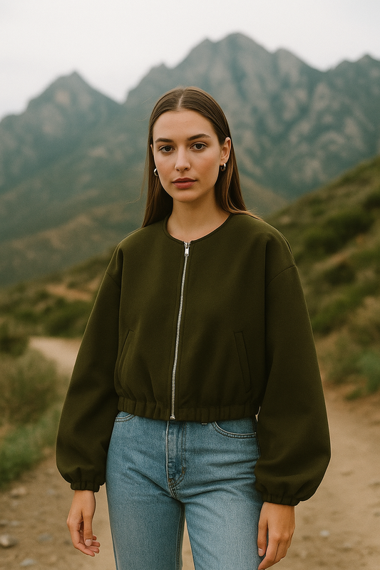 Retro Bomber Jacket