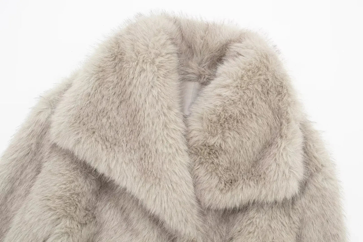 Women’s Cropped Faux Fur Jacket
