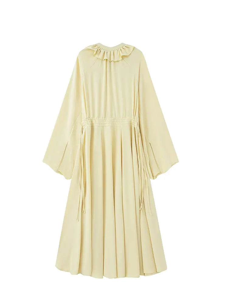 Midi Dress with Long Sleeves