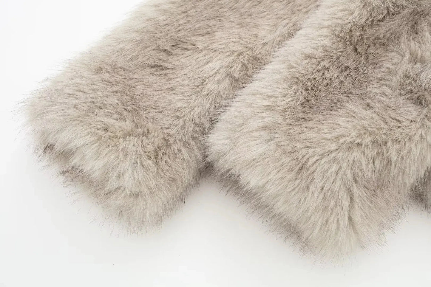 Women’s Cropped Faux Fur Jacket