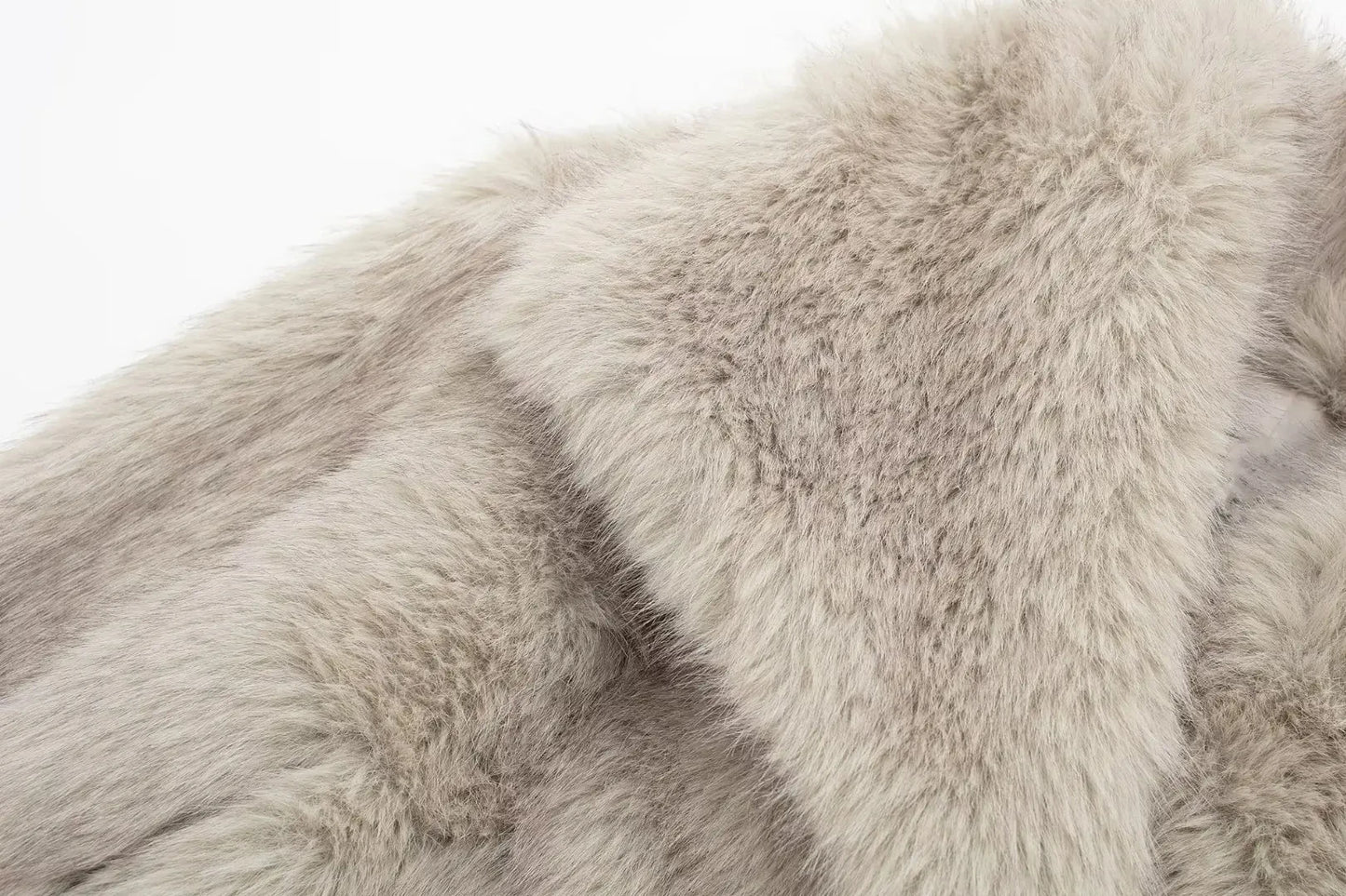 Women’s Cropped Faux Fur Jacket