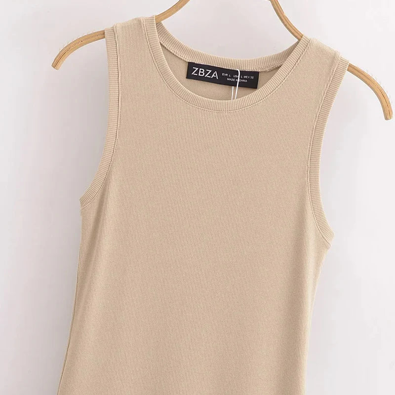 Sleeveless Long Dress