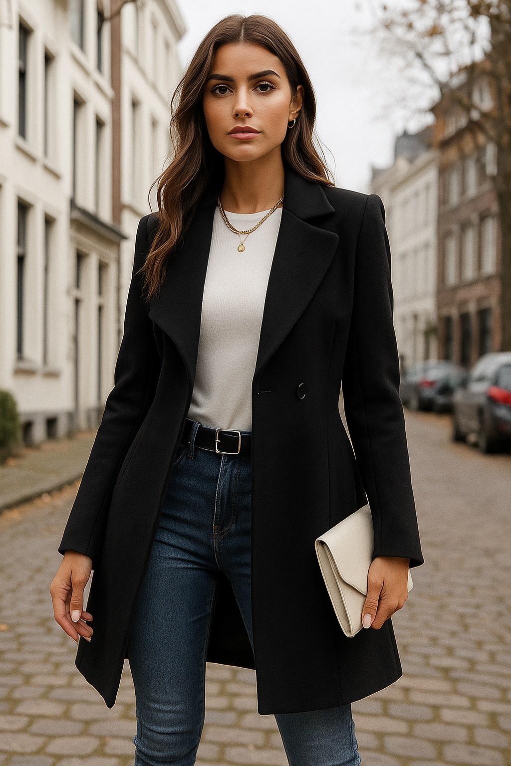 Button-Up Winter Coat