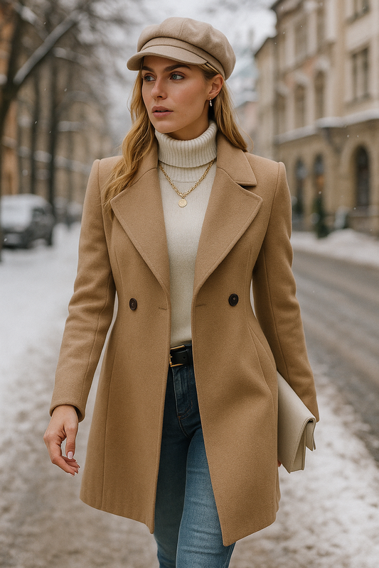 Button-Up Winter Coat