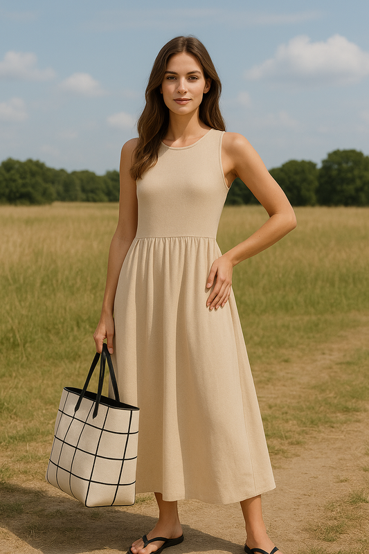 Sleeveless Long Dress